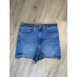 Signature by Levi Strauss & Co. Heritage High-Rise Loose Straight Denim Shorts